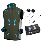 Vest Unisex China Supplier Custom Size Fan Vest Cooling Vest Unisex Without Hoodies