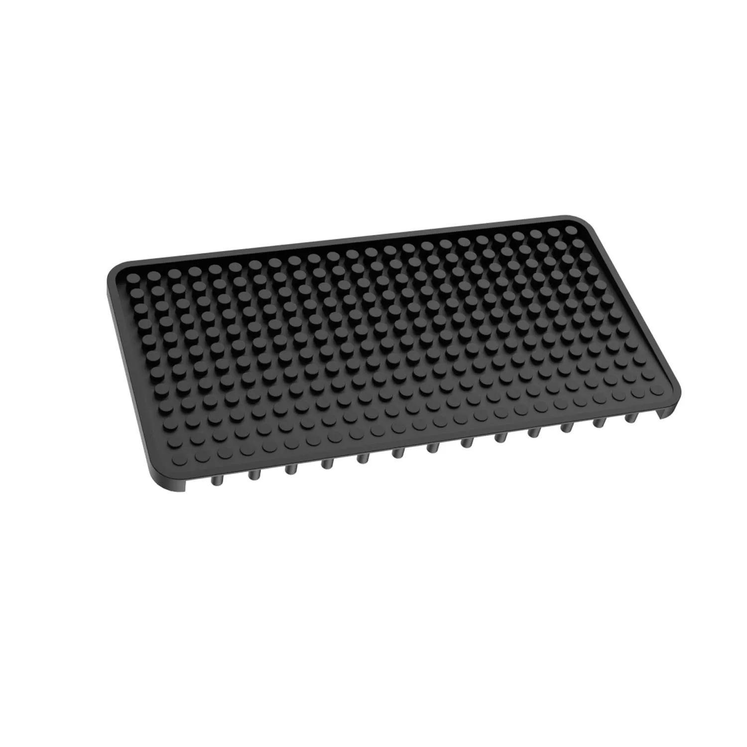 Modern Square Silicone Drain Pad Water Filter Mat Slope Diversion for Kitchen Counter Dishware Tableware Drying Stylish Counter manufacture