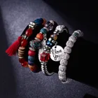 Jewelry Hot Sale Charm Jewelry 2021 Joyas Natural Stone Gemstone Bracelets Boho Bracelet Set