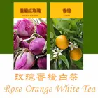 Tea White Milk Cold Brew Tea Rose Orange Fruit Flavored White Tea For Milk Tea