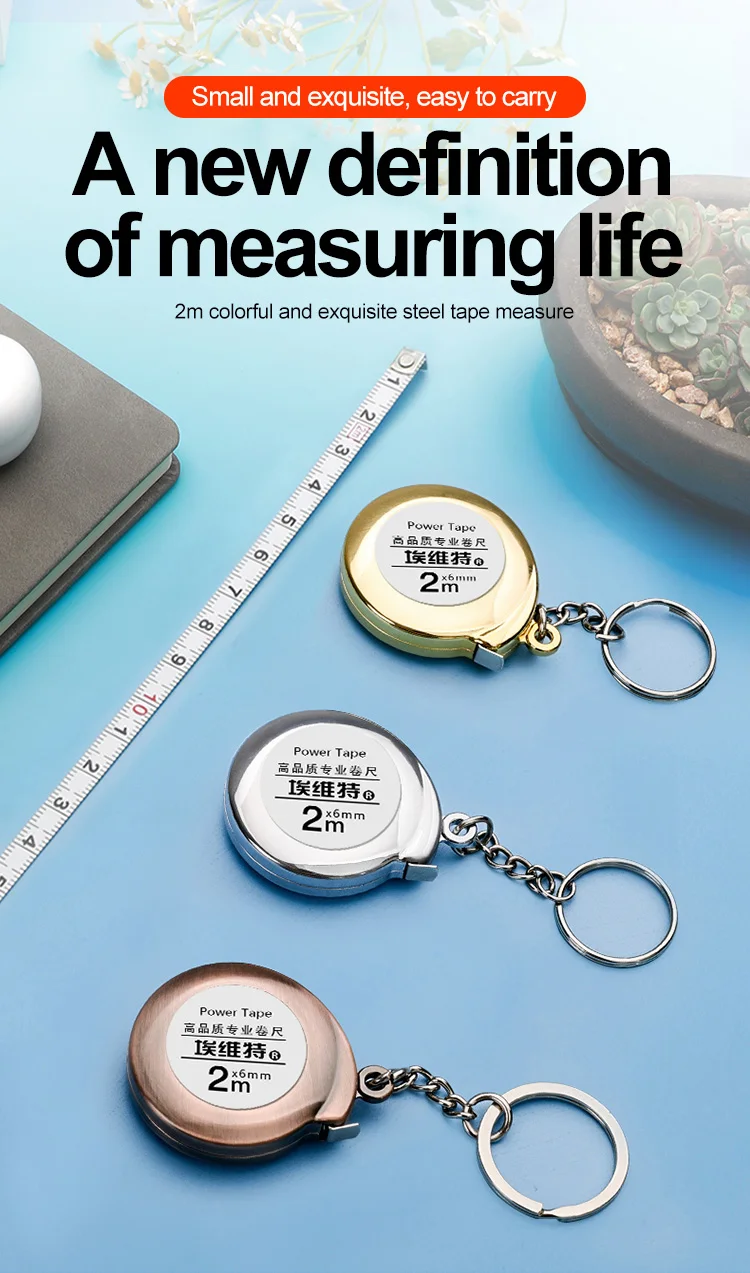 Thước Dây Nhỏ Đặc Biệt Khuyến Mãi Bền Kinh Tế Giá Rẻ Bán Sỉ Thước Dây Thép Mini 2M In Sơn Không Chì