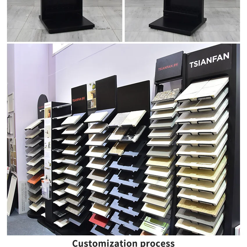 ceramic tile display stand,sample shelf,marble display stand