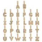 Pendants DY Hiphop Jewelry Gold-plated Number AAA Cubic Zirconia Pendants Initial Necklace