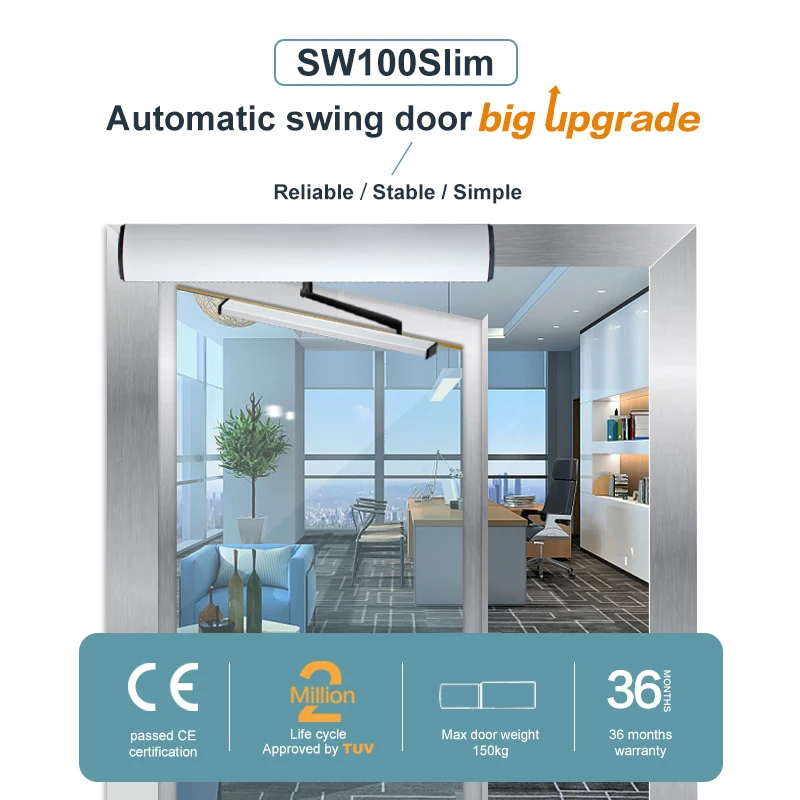 Doortec Sw100 Slim High Performance Easy Installation Adjustment