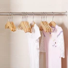 For Wood Coat Hanger Wholesale Natural Kids Hangers Wooden Coat Wooden Hanger 100 Pack For Children
