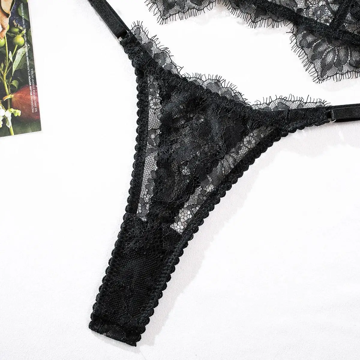 Sexy Lingerie Outfit Fancy Lace Underwear Erotiic Bras And Panties