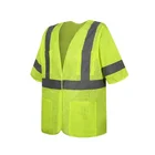 Mesh Vest Safety Mesh Vest Mesh Fabric Construction Security Safety Vest Hi Vis Vest