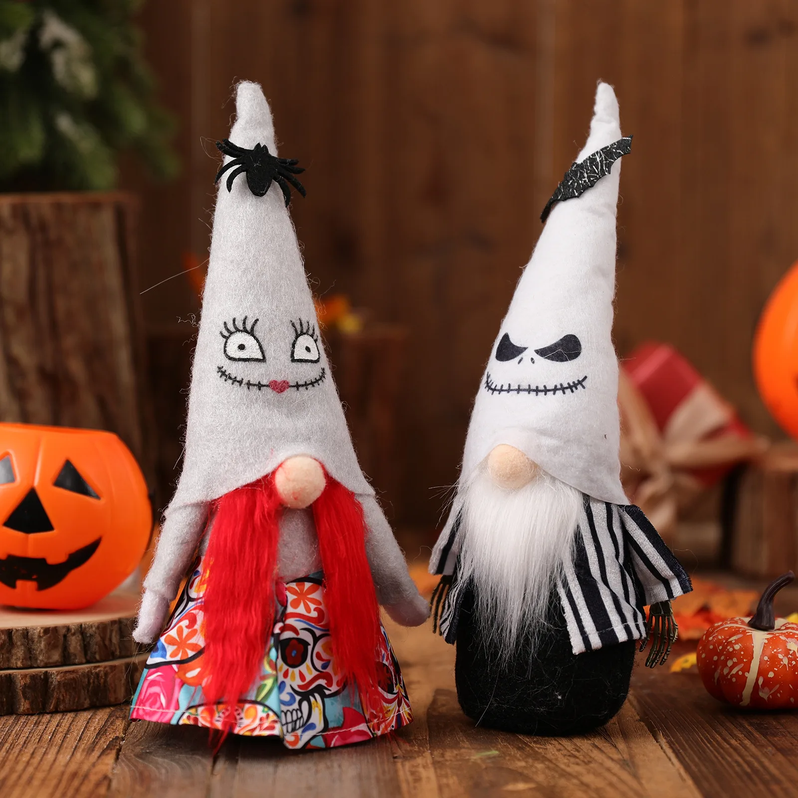 Customized Halloween Ghost Doll Decoration OEM & ODM Ghost Festival Rudolph Gnome Decoration Doll Scene Layout Wholesale