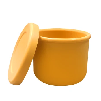 2024 Wholesale Custom 250ml Capacity Silicone Baby Cup Solid Color Silicone Cup With Lid Coffee Beer Water Cups