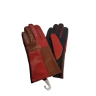 Women's Leather Gloves Women's Winter Fashion Warm Dress Soft Silk Lined Luxury Sheepskin Leather Lady Gloves