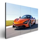 Screen Lcd Video 55 Inch High Brigtness 3.5mm Gap 4K 3x3 Large Split Screen Lcd Video Wall