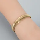Gold Titanium Jewelry 18K Gold Chain Bracelet Titanium 18K Gold Bracelet Titanium Bracelet