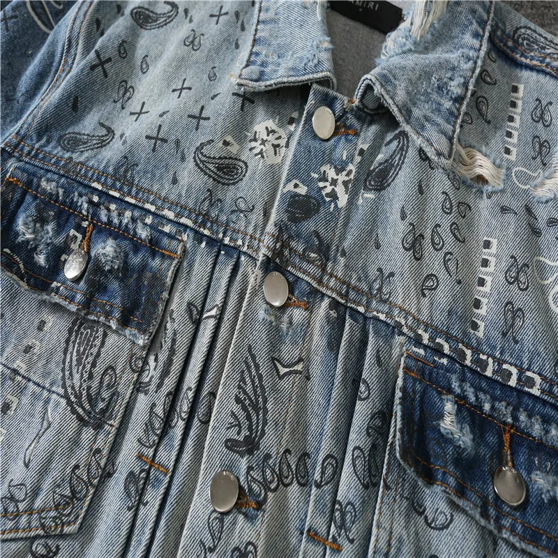 Fashion Brand Men Jacket,Denim Jacket 
