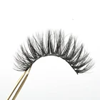 Eyelashes Mink Eyelashes Manufacture Cosmetics Vendors Private Label Eyelashes Super Charming 100% Hand Made 3d Silk Mink False Eyelashes