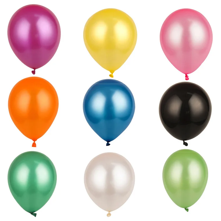 10" INCH Latex Balloons Helium & Air Quality Balloons COLOURS Balloons Birthday 