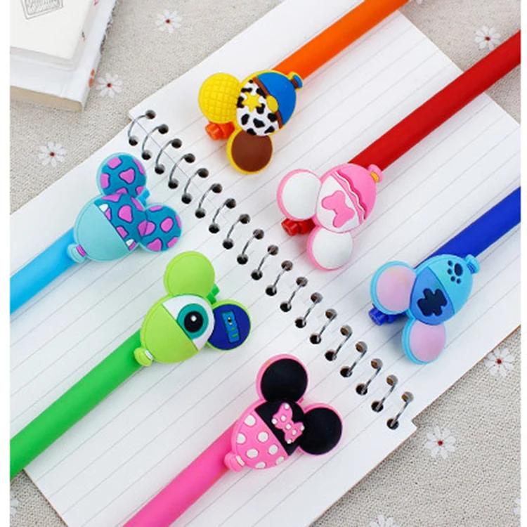 Promotional business pen candy color 3D balloon styling pen plastic ballpoint pen