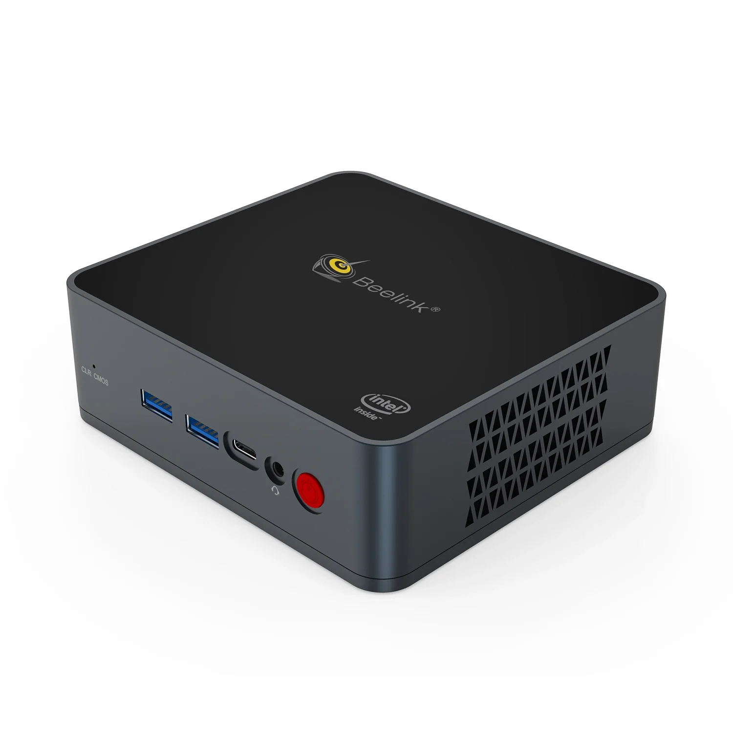 Factory Beelink Gk55 Mini Pc Intel Gelink Lake J4125 8+128gb M.2 Sata Ssd  With Dual Rj45 1000m Windws 10 Os Desktop Computer - Buy Beelink