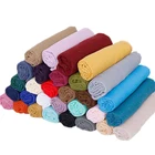 Cotton Scarf Longcotton 2021Wholesale Printed Classic Multicolor Colorful Cotton Women Scarf Hijab Scarf