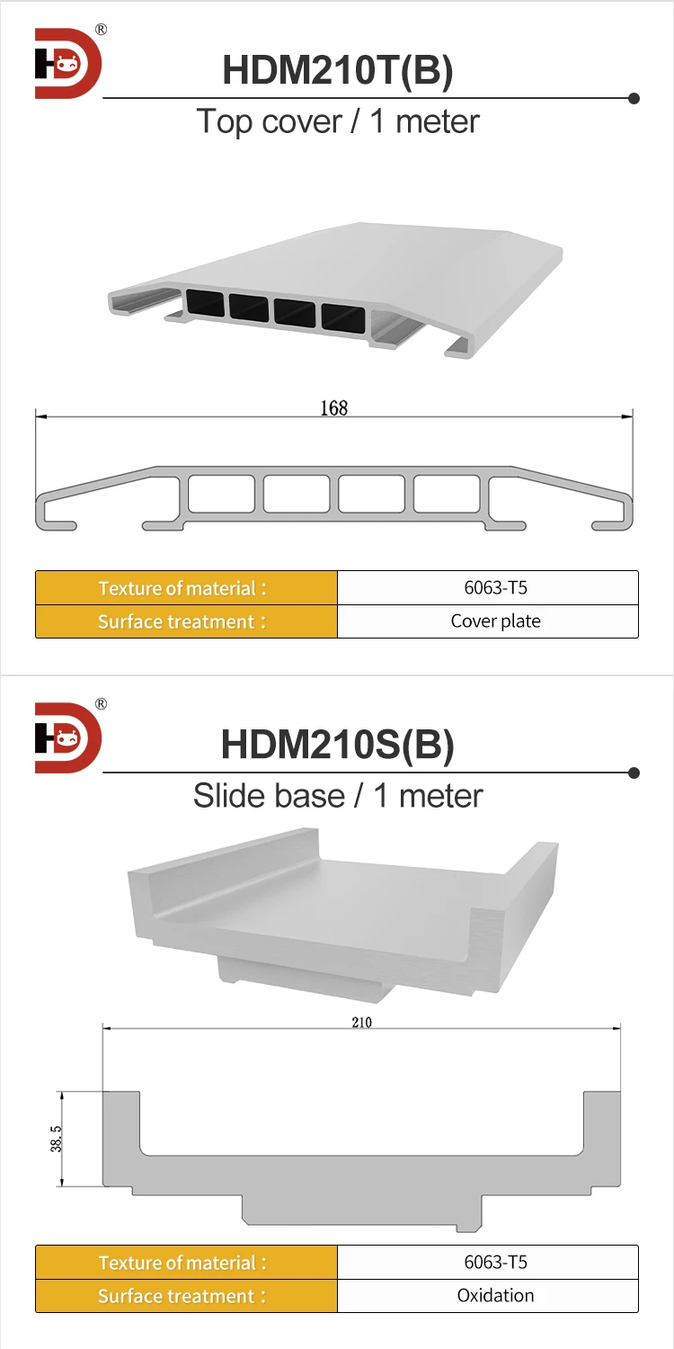 210 Wide Module Aluminum Profile Linear Motion Screw Platform Slider XYZ Robotic Arm Aluminum Customization manufacture