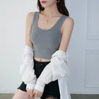Women Vest Wholesale Crop Top Tank Top Women Fitness Bodybuilding Vest Sexy Ladies Crop Tank Tops