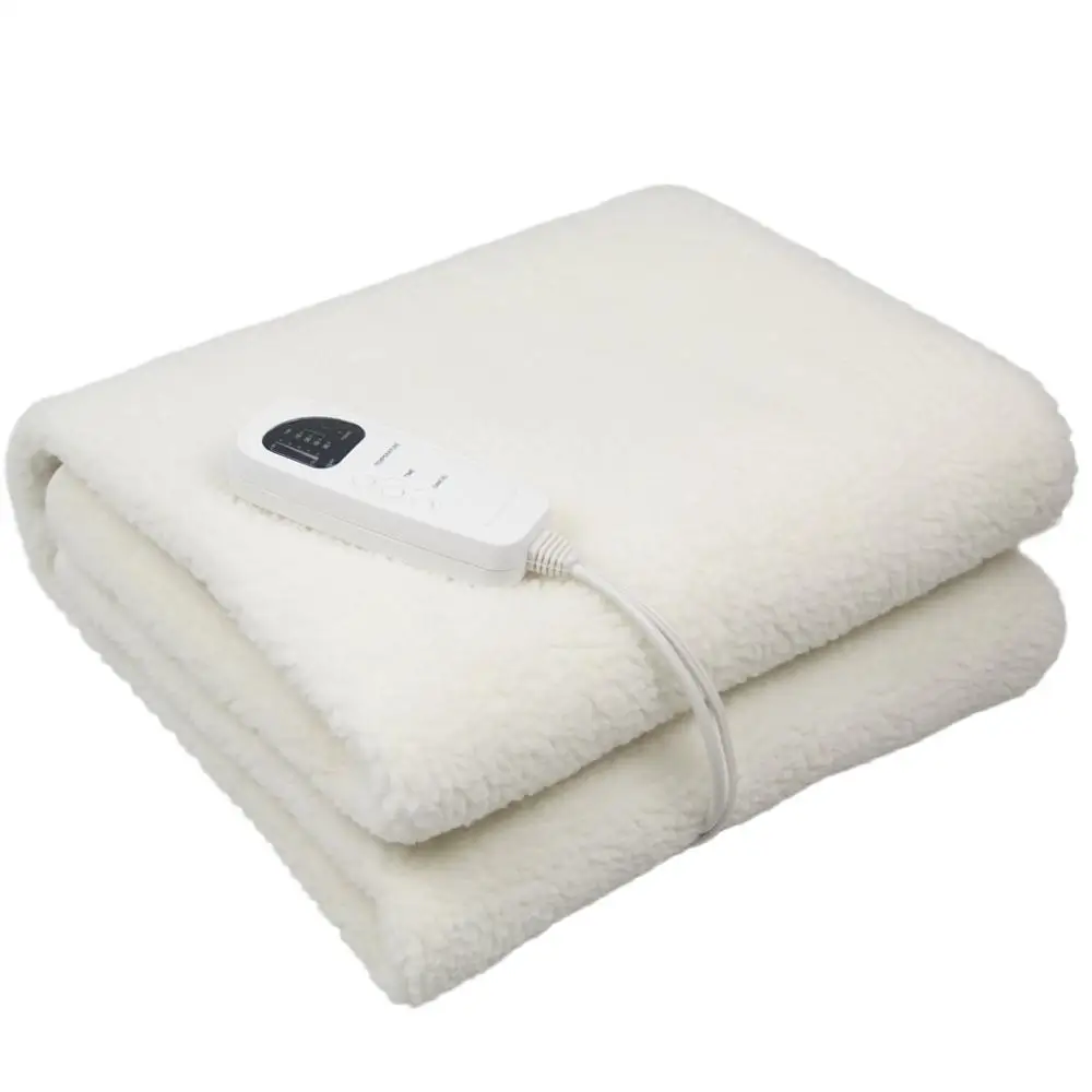 wool heated blanket