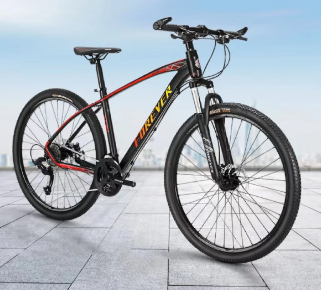 mens mountain bike with hydraulic disc brakes