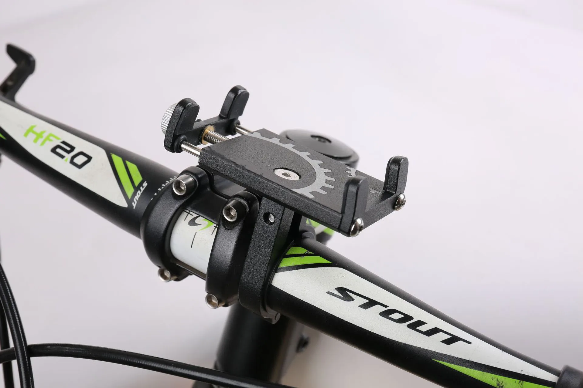 High Stability Aluminum Alloy Bike Mount Bike Mount Brackets Motorcycle Cell Phone Holder Rack