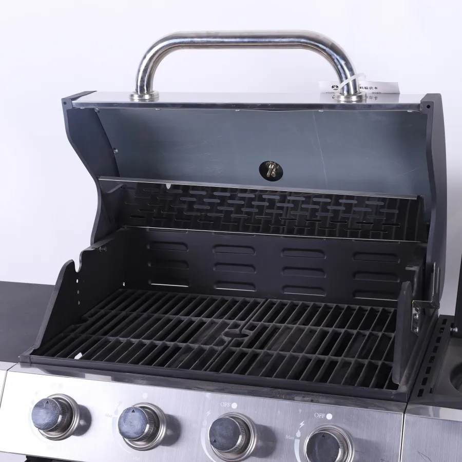 4-Burner Propane Gas BBQ Grill With Side Burner Barbecue Grill Gas Grill for Outdoor details