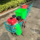 Machine Corn Seeder Bean Seeding Machine Seeder With Fertilizer Newest Hand Push Corn/peanut/maize Planter Machine