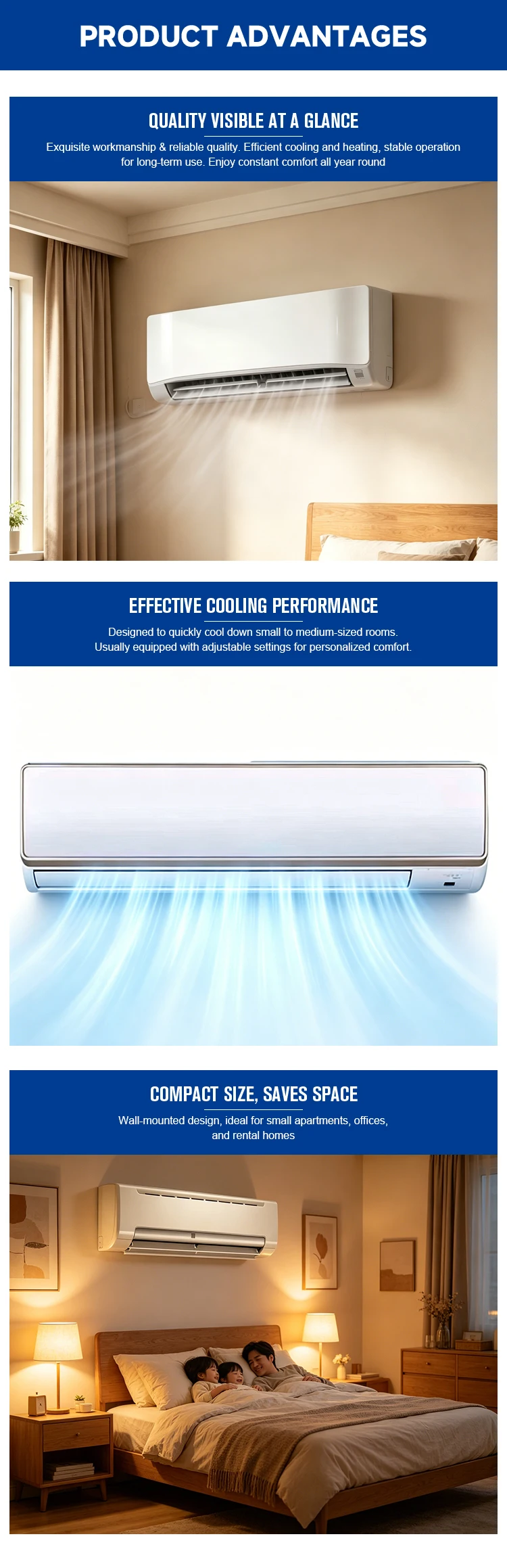 Inverter Wall-mounted Heat Pump, 12000, BTU, SEER, 230V - detail 6