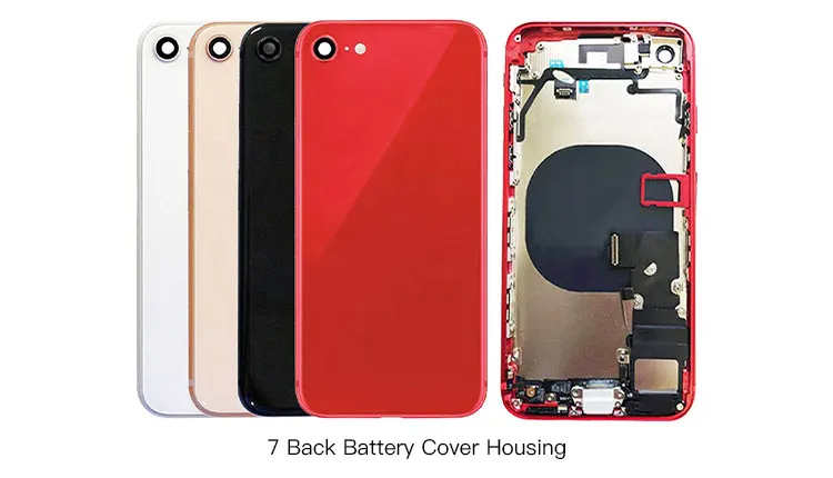 Mobile Phone Back Housing With Frame For Iphone 6 6s Plus 6plus 6s 7 7