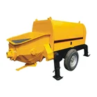 Diesel Construction Equipment DM8009 Mobile Concrete Trailer Pump Concrete Pumpcrete For Sale