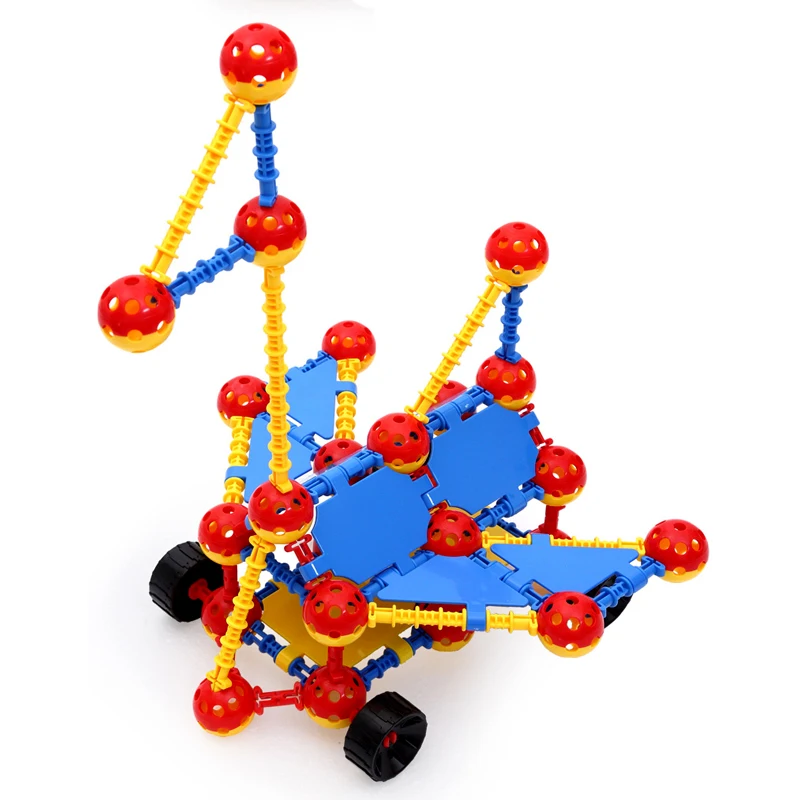 High Quality Unisex Construction Toy 100% ABS Non-Toxic Plastic Building Blocks for Children Custom Wholesale for Kindergarten