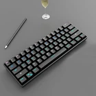 JB61 61 Keys Magic Computer 60% Rgb Backlight Usb Wired/wireless Gaming Mechanical Keyboards