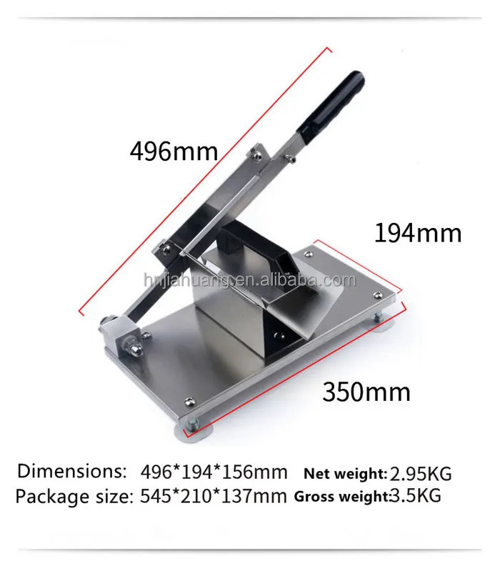 Low Price Manual Cutting Machine Hand Meat Slicer