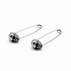 Earrings Earrings New Retro StyleStainless Steel Earrings Men's Personality Trend Earrings Skull Pin Stud Earrings