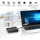 Usb Player External CD DVD Drive USB 3.0 Type-C Portable Optical Superdrive Burner Player Writer CD DVD /- RW Compatible Wi