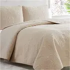 Comforter Wholesale Oversized 2-Piece Beige Twin Comforter Coverlet Set