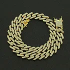 Cubic Zirconia 4MM 8inch 14k Gold Cubic Zirconia Iced Out Fake Diamond Women Tennis Chain Bracelet