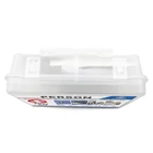 Wholesale Ce ISO Approved First Aid Kit Custom Logo PP Plastic Health Care Case Box First Aid Supplies