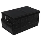 Car Easy Foldedable Storage Box Car Trunk Back Seat Organizer Portable Garbage Bag