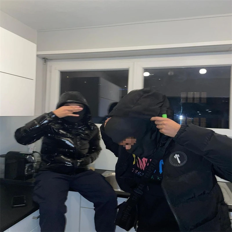 Winter Men Trapstar Jacket Aw20 Irongate Hooded Quilted Women Warm