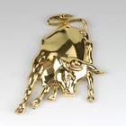 Logo Custom Logo Metal Sticker Custom Car Emblem 3D Zinc Alloy Car Stickers Badge Bull