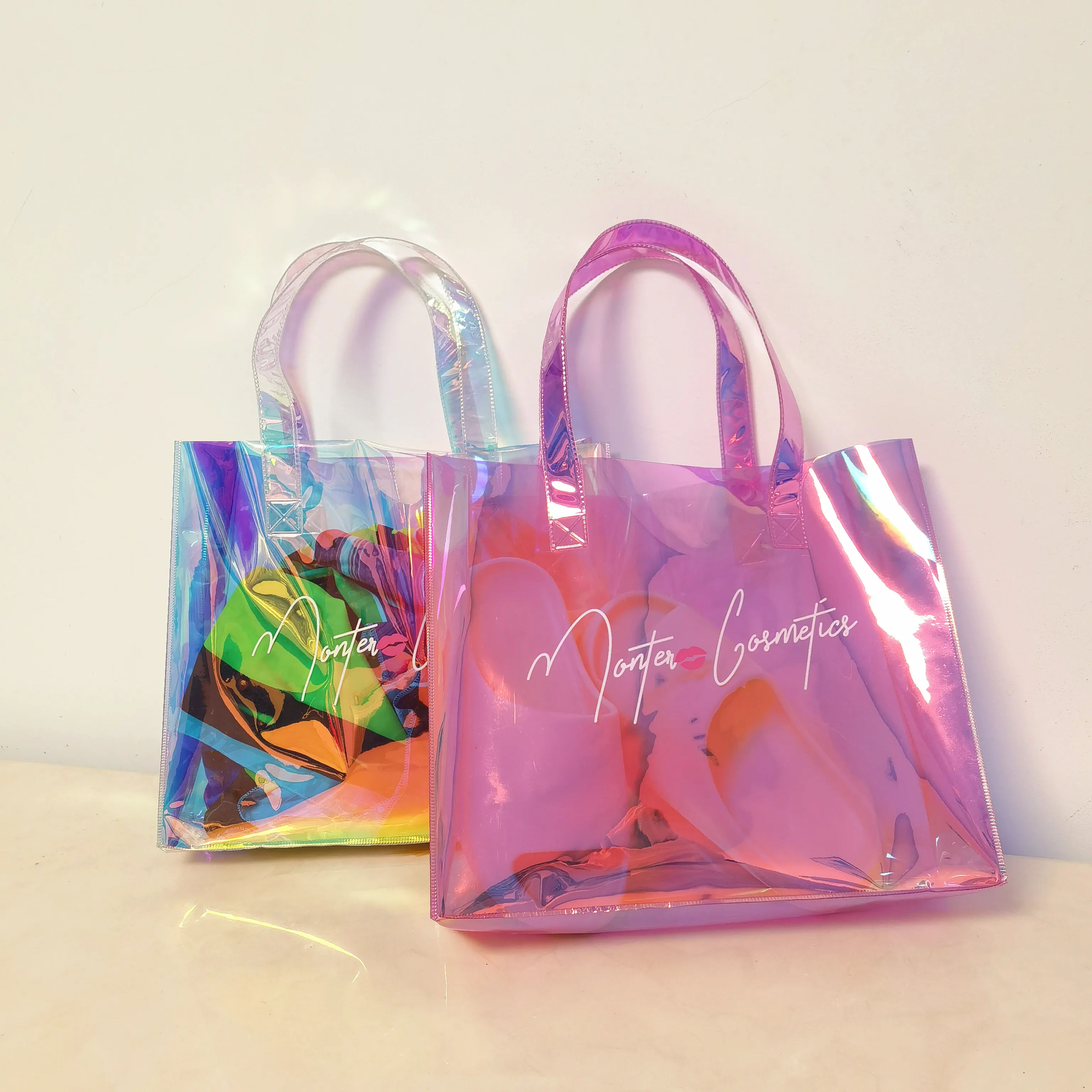 Zoras Women Custom Beach Plastic Tote Bag,Wholesale Clear Pvc Shopping Bag  - Buy Pvc Shopping Bag,Pvc Tote Bag,Bag Pvc Product on Alibaba.com