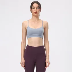 2023 New arrival Shock-proof women's one-piece Y back fitness top Yoga bra