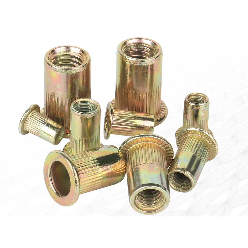 China OEM carbon ss steel titanium pressure thread blind rivnuts rivet rivets nutserts nuts insert nut