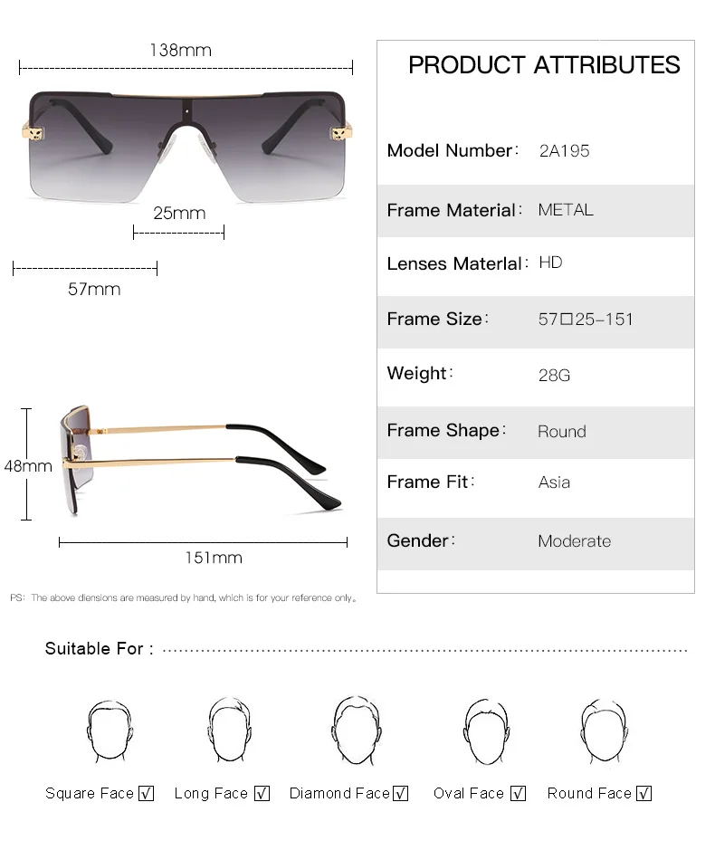 SQUARE SUNGLASSES 570266 IN BLACK METAL LOGO ON LENS