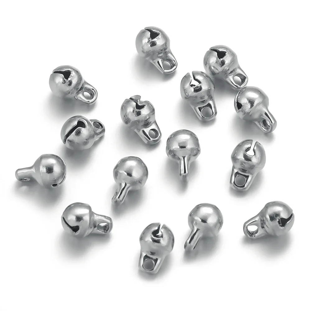 Stainless Steel Bell DIY Handmade Jewelry Titanium Steel Accessories 8