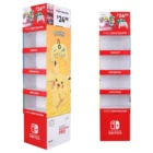 Floor Standing Display Retail Display Racks Floor Standing For Lamp Products LED Light Cardboard Display Rack For Retail