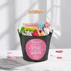 Galvanized Bucket Pail Metal Type Mini Food Bucket Mini Tin Bucket Small Kid Toy Beach Water Pail